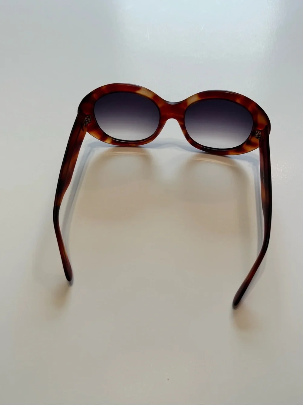 Tortoiseshell Oversized Oval Cat Eye Women's Sunglasses - Brown | Y2K Glam Retro